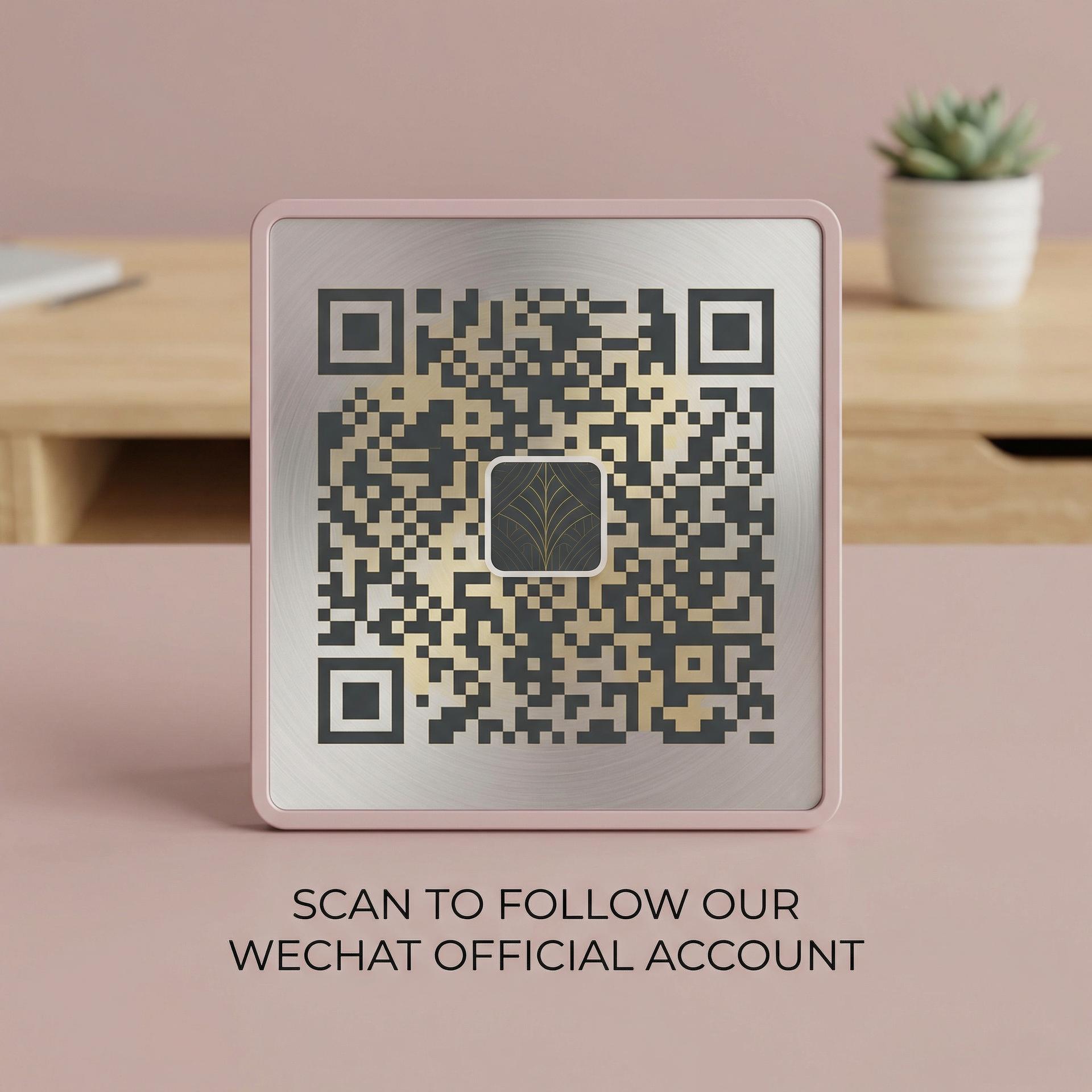 黄色仓库商务二维码